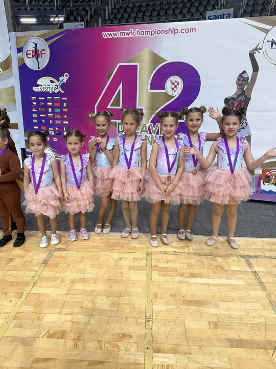 Mažoretkinje Šibenika viceprvakinje su države!