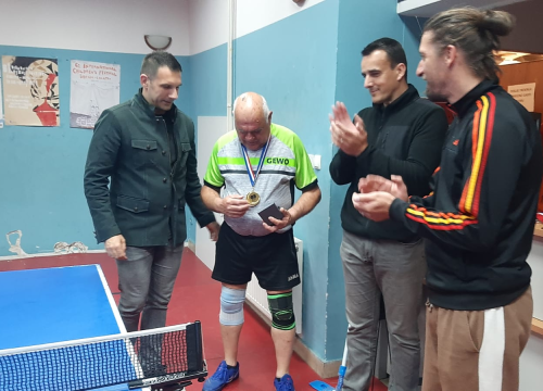 Fotografija 4 - Rekreativni turnir parova i dodjela trofeja za petu sezonu Rekreativne stolnoteniske lige 2023./2024.