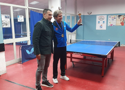 Fotografija 5 - Rekreativni turnir parova i dodjela trofeja za petu sezonu Rekreativne stolnoteniske lige 2023./2024.