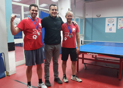 Fotografija 7 - Rekreativni turnir parova i dodjela trofeja za petu sezonu Rekreativne stolnoteniske lige 2023./2024.
