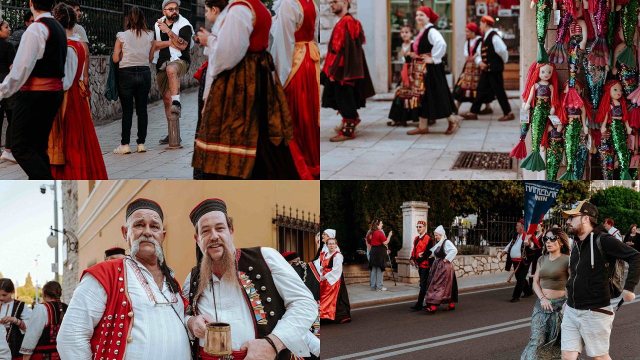 Šibenikom prošlo više od 300 članova kulturnih društava, nošnjama oduševili prolaznike