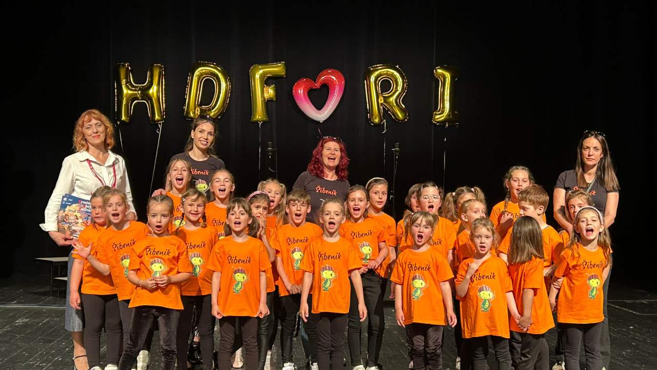 Djeca iz DV Šibenska maslina i Smilje sudjelovala na koncertu dječjih zborova u Rijeci