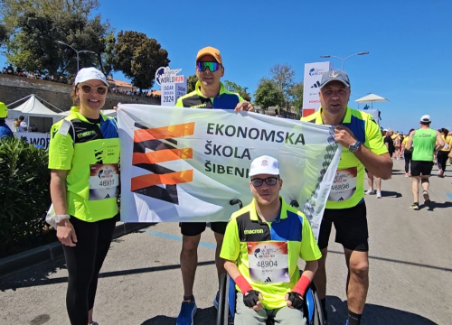 Učenik Antonio Šaršanski sudjelovao u utrci Wings for Life World Run 2024. u Zadru