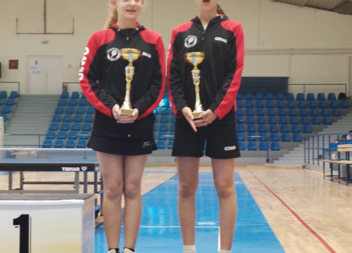 Fotografija 2 - Stolnotenisačice STK Šibenik viceprvakinje Hrvatske