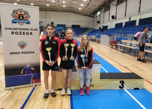 Fotografija 6 - Stolnotenisačice STK Šibenik viceprvakinje Hrvatske