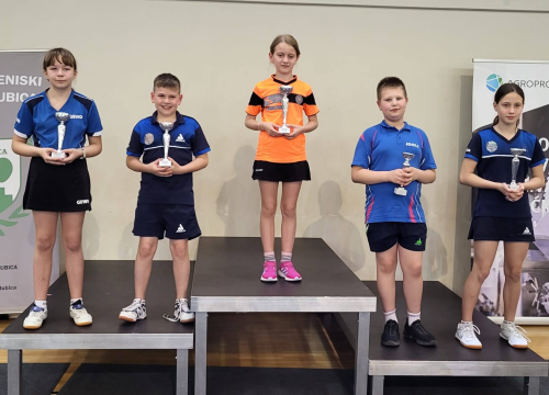Mlada stolnotenisačica Vilma Despot donijela zlato u STK Šibenik