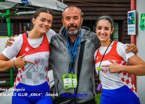 Fotografija 4 - Tri veslača Krke nastupila za Hrvatsku na Europskom juniorskom prvenstvu, dali sve od sebe po teškom vremenu