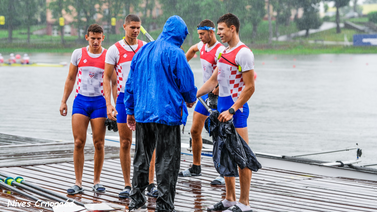 Tri veslača Krke nastupila za Hrvatsku na Europskom juniorskom prvenstvu, dali sve od sebe po teškom vremenu