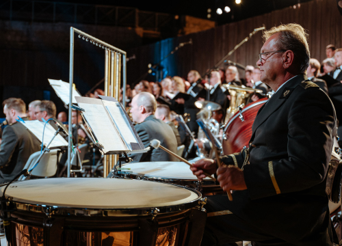 Fotografija 2 - Proslava velikog jubileja: Istinski glazbeni užitak na koncertu Kola i Orkestra HV-a na tvrđavi sv. Mihovila