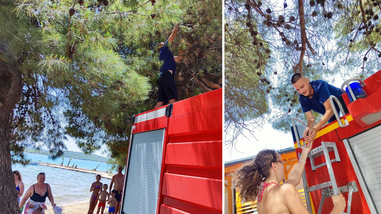 Pirovački vatrogasci spasili ptiće i djeci ostavili poruku...