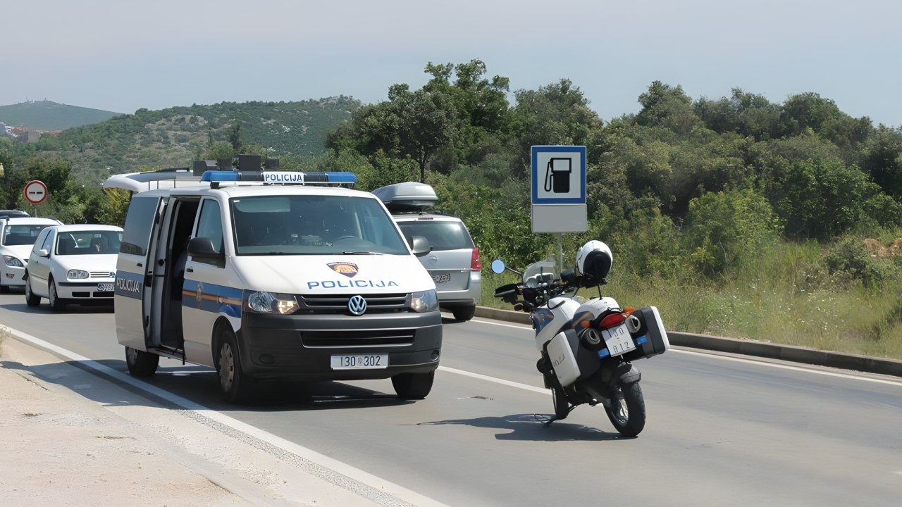 Magistralom sa splitske strane u pravcu Rogoznice divljali pijani, autom rušili ljude, napali motoriste...