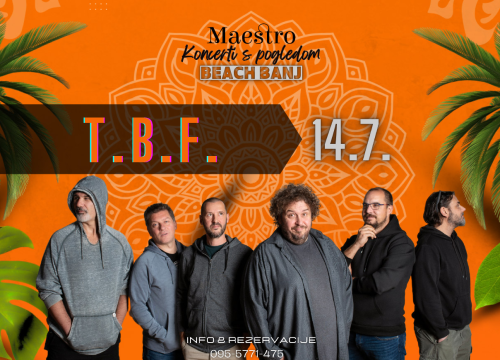 Fotografija 2 - Vrhunski koncerti Zorice Kondže i grupe TBF očekuju vas ovog ljeta na plaži Banj