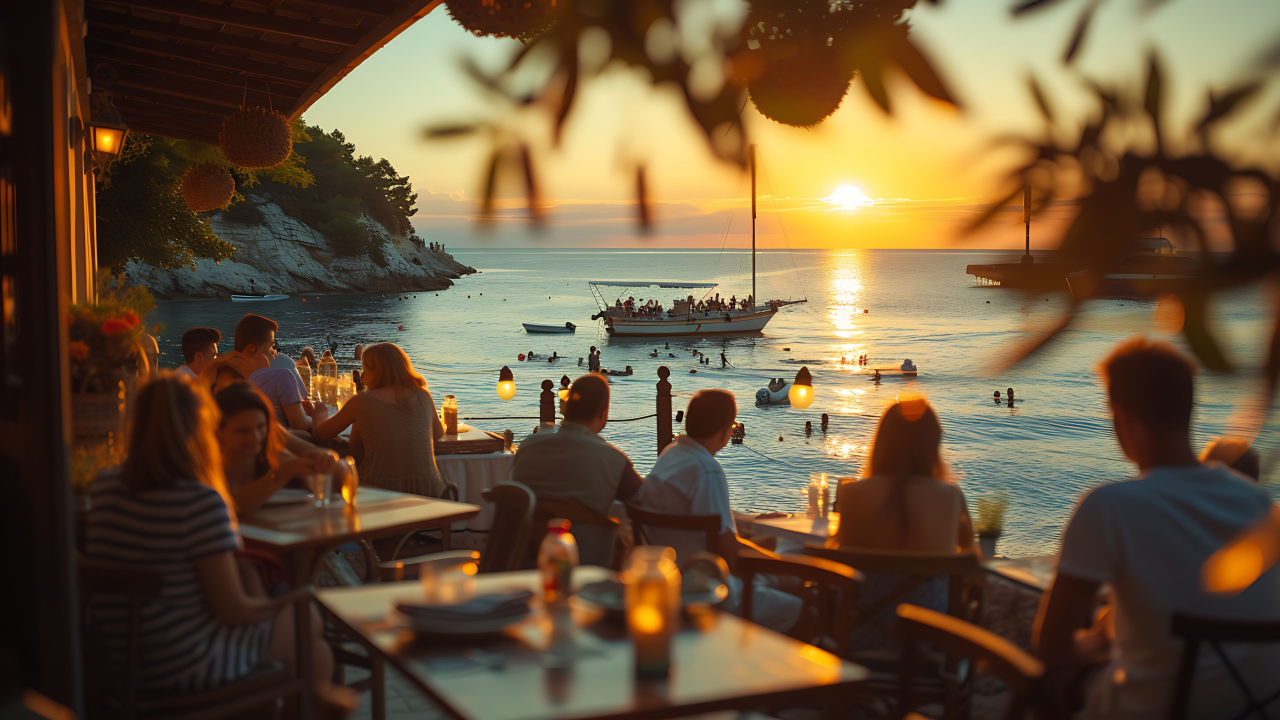 Na kratko osvježenje podsjeća nas još samo ovo malo maestrala, ljeto nastavlja po svome
