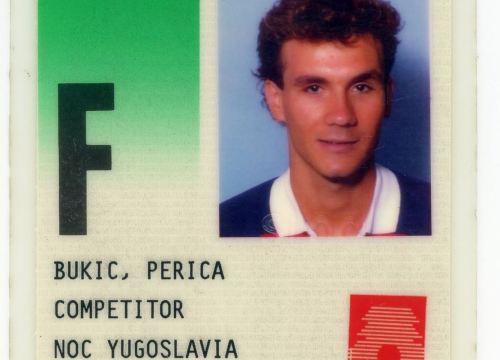 Fotografija 2 - Perica i Luka Bukić Hrvatskom športskom muzeju donirali rekvizite od perioda LA-a 1984. do danas