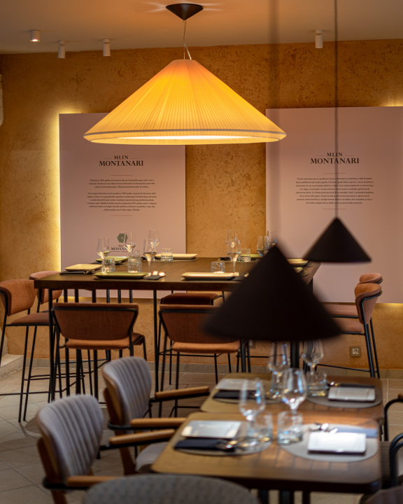 Prepustite se ugodnim trenucima na terasi Mlina Montanari