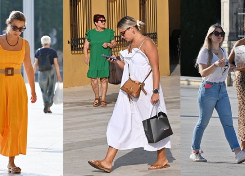 Šarene haljine i trendi komadi zavladali Šibenikom