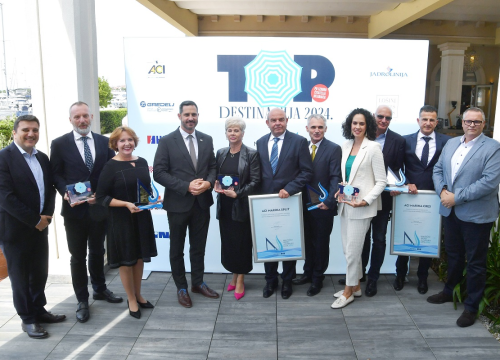 Rogoznička marina Frapa osvojila srebro na dodjeli nagrada za 'Nautičko jedro 2024.'