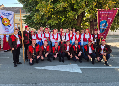 KUD Zora predstavila Šibensko-kninsku županiju na ovogodišnjoj državnoj smotri folklora