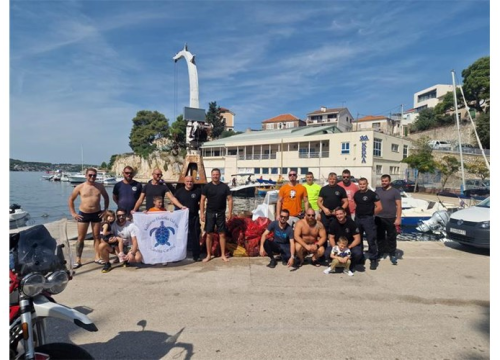 Šibenski policijski službenici tradicionalno sudjelovali u ekološkoj akciji čišćenja podmorja