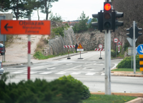 Zbog rekonstrukcija čvora Mandalina, privremena regulacija prometa