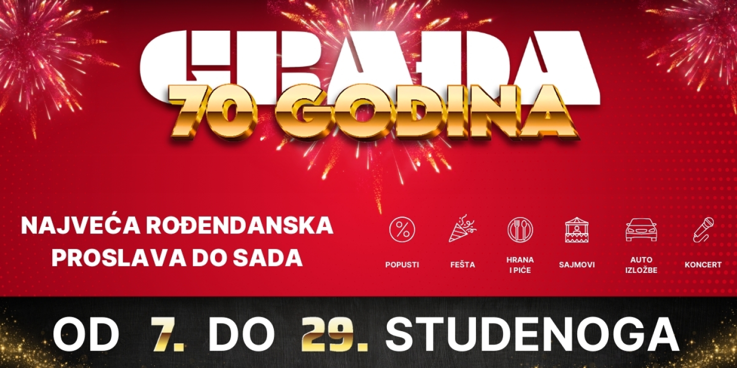 Fešta kakvu niste vidjeli – popusti, sajmovi i velika proslava!