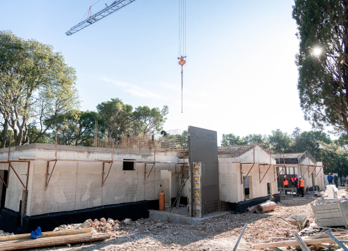 Fotografija 7 - Širenje za dobrobit najvažnijih korisnika - djece. Radovi na proširenju DV Šibenski tići idu punom parom