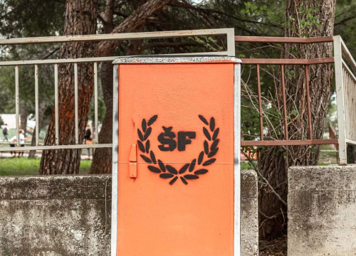 Fotografija 5 - Šibenik diše narančasto: Kvartovi postaju galerije za navijačku umjetnost