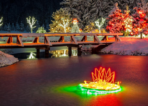 Fotografija 2 - Imanje Salaj uskoro će pet i pol milijuna lampica transformirati u magičnu božićnu priču