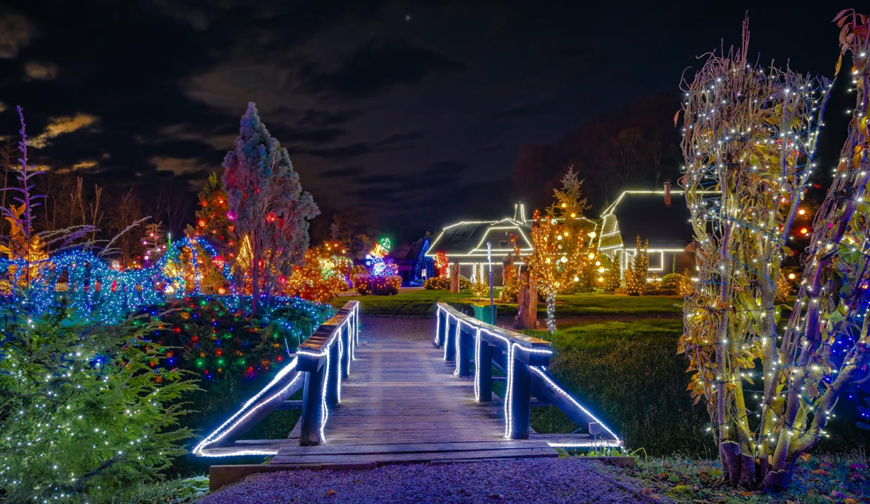 Imanje Salaj uskoro će pet i pol milijuna lampica transformirati u magičnu božićnu priču