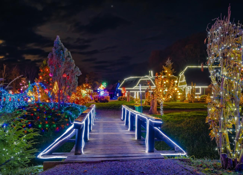 Fotografija 7 - Imanje Salaj uskoro će pet i pol milijuna lampica transformirati u magičnu božićnu priču