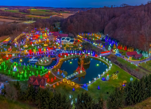 Fotografija 3 - Imanje Salaj uskoro će pet i pol milijuna lampica transformirati u magičnu božićnu priču