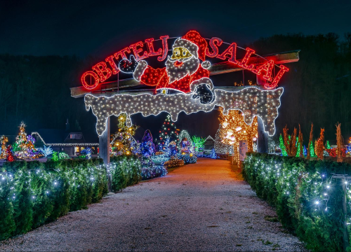 Fotografija 10 - Imanje Salaj uskoro će pet i pol milijuna lampica transformirati u magičnu božićnu priču