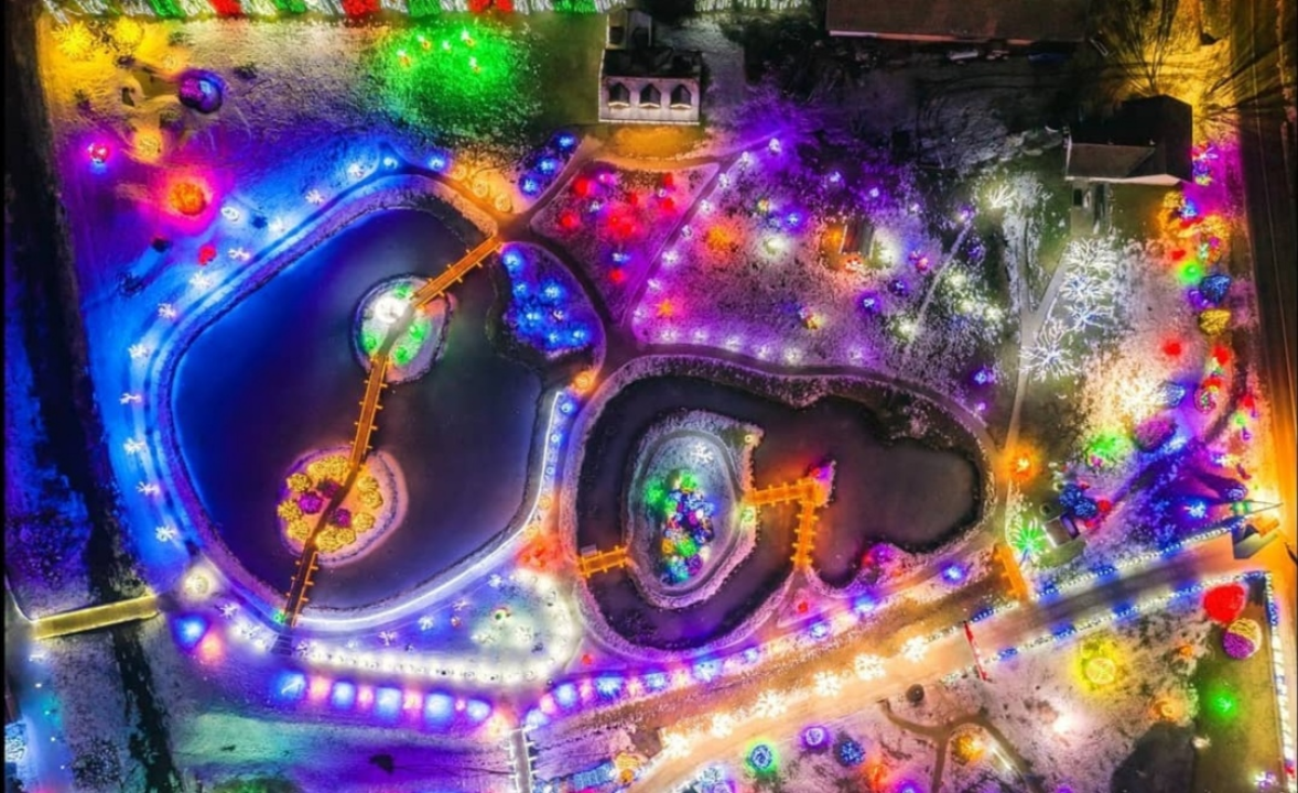 Imanje Salaj uskoro će pet i pol milijuna lampica transformirati u magičnu božićnu priču