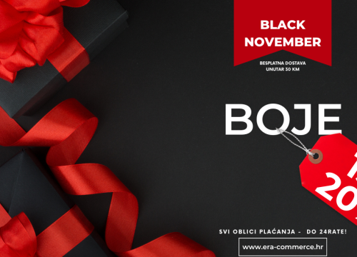 Fotografija 2 - Black November popusti očekuju vas u Eri Commerce