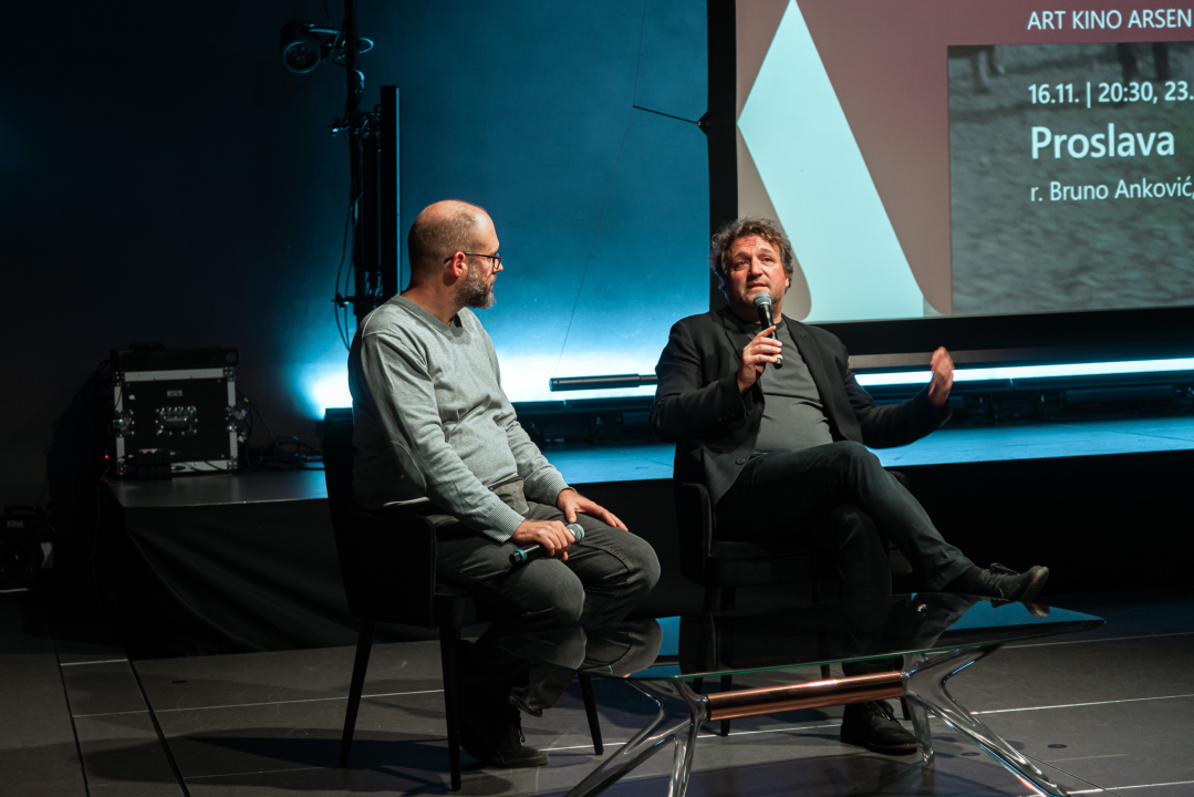 Filmska večer u Arsenu:  Projekcije nagrađivanih filmova i razgovor s redateljem Brunom Ankovićem