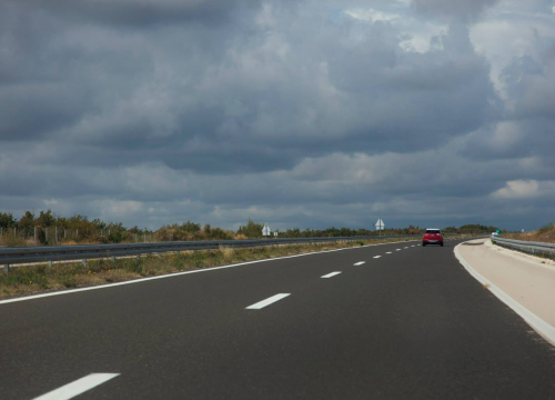 Zbog olujnog vjetra, zatvorena A1 između Sv. Roka i Posedarja