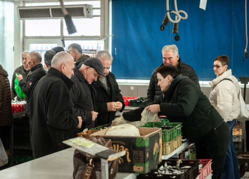 Fotografija 12 - Svakodnevica šibenske peškarije: Uobičajena ponuda, uobičajeno prigovaranje