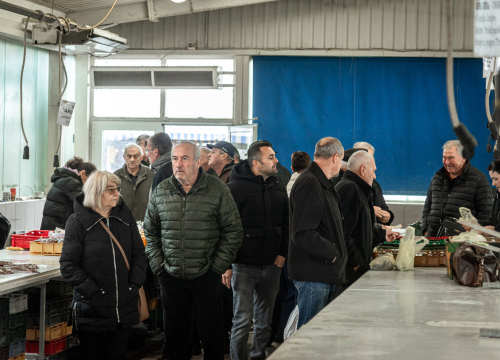 Fotografija 13 - Svakodnevica šibenske peškarije: Uobičajena ponuda, uobičajeno prigovaranje