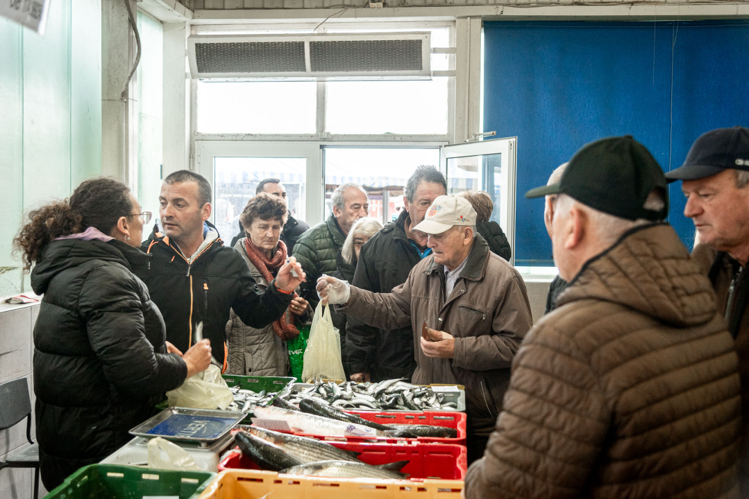 Svakodnevica šibenske peškarije: Uobičajena ponuda, uobičajeno prigovaranje