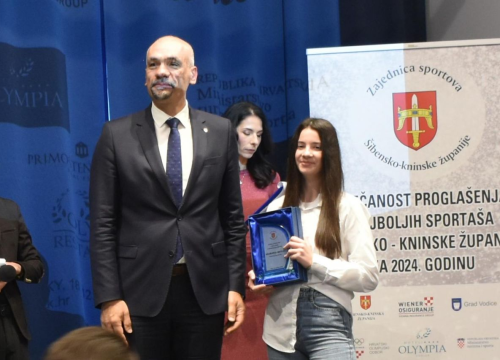 Fotografija 4 - Patrik Kundid i Anamarija Mikulić najbolji mladi sportaši u županiji