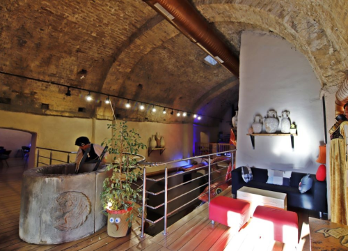 Fotografija 4 - Noć muzeja u šibenskim bunarima: Likovna radionica za djecu, glazba i izložba