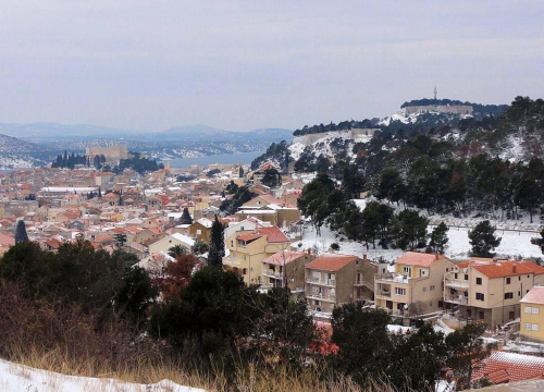 Fotografija 4 - Snijeg u Šibeniku 2012. godine