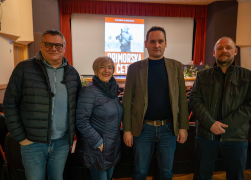 Fotografija 2 - Promocija knjige 'Primorska četa' u Vodicama: Svjedočanstvo povijesti i antifašističke borbe