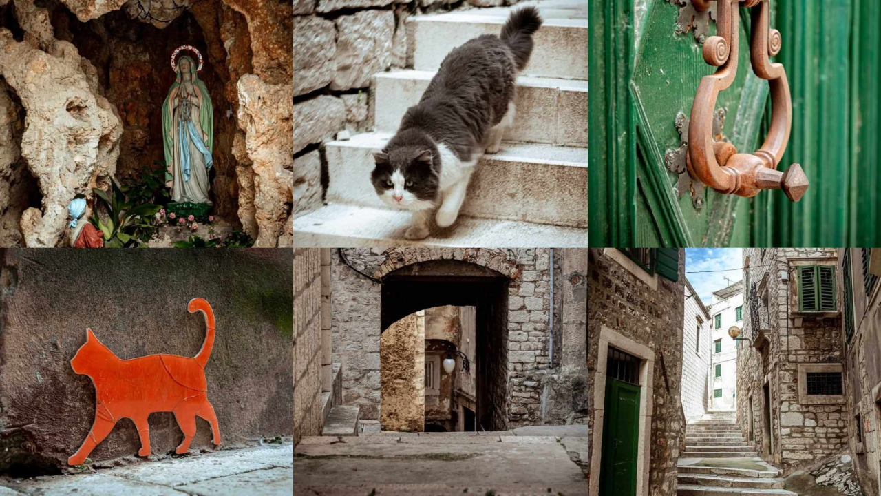 Gorica zimi: U starom šibenskom kvartu 'nema pasa', ali nađe se poneka mačka