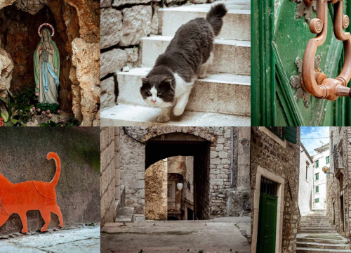 Gorica zimi: U starom šibenskom kvartu 'nema pasa', ali nađe se poneka mačka