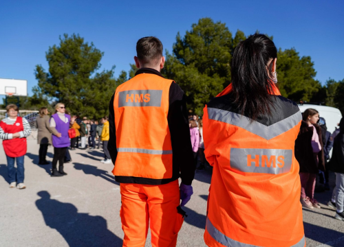 Fotografija 19 - Evakuirana OŠ Brodarica: Bez brige, to je bila samo vježba