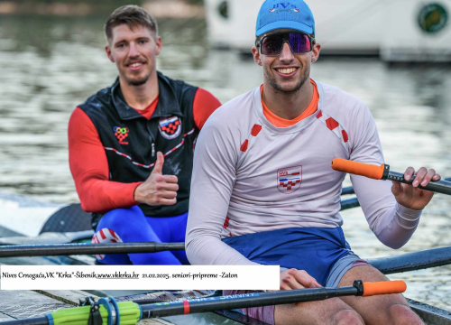 Hrvatska veslačka elita na pripremama u Zatonu