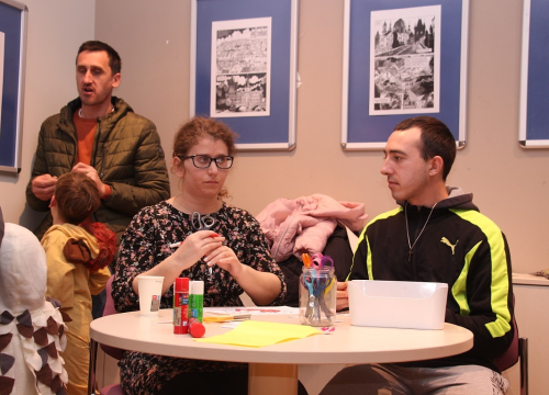 Fotografija 6 - U vodičkoj knjižnici održana radionica izrade maski i pričaonica