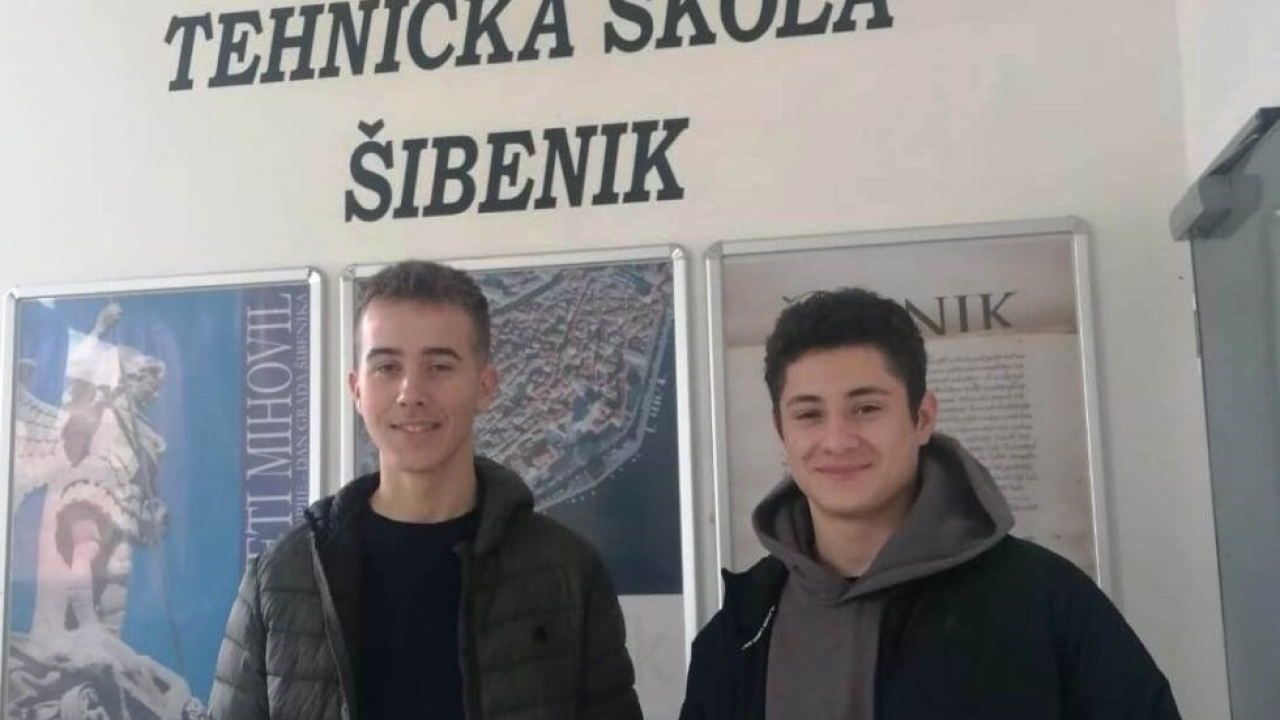 Ivano i Frane iz Tehničke škole u Šibeniku plasirali su se na državno WordSkills natjecanje