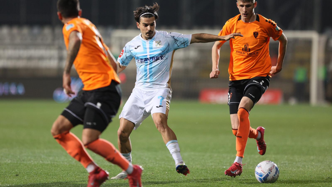 Šibenik sa samo jednim pravim stoperom izvukao veliki bod kod vodeće Rijeke